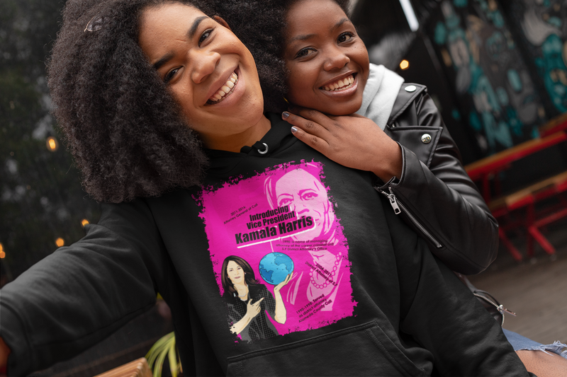 Introducing V.P. Kamala Harris Hoodies