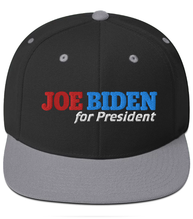 Joe Biden for President Flat-Billed Snapback Hat