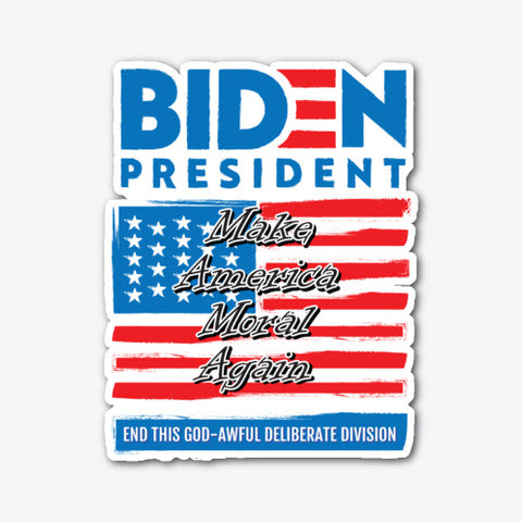 Make America Moral Again Die-Cut Sticker