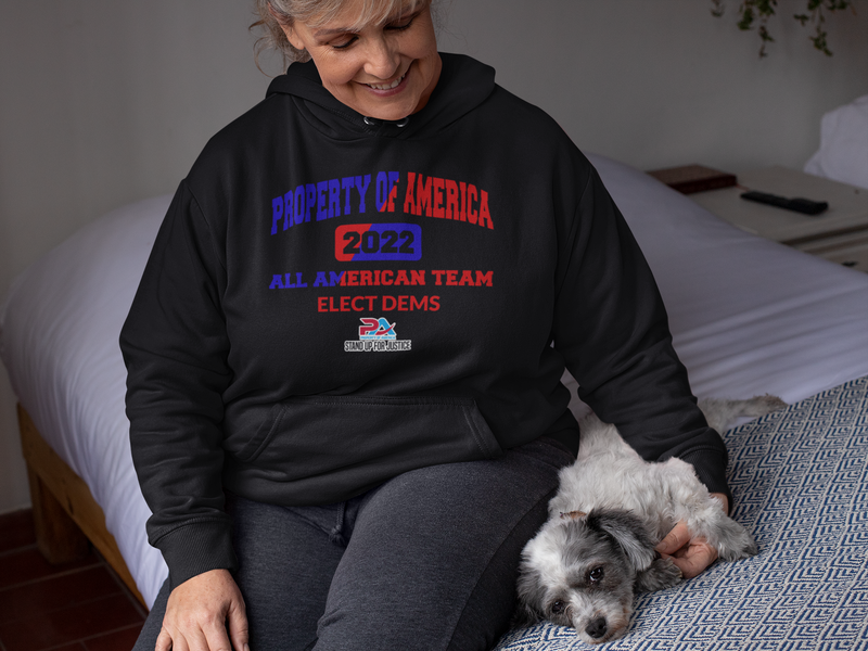 PROPERTY of AMERICA-Vote Dems ALL AMERICAN TEAM