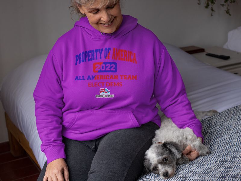 PROPERTY of AMERICA-Vote Dems ALL AMERICAN TEAM