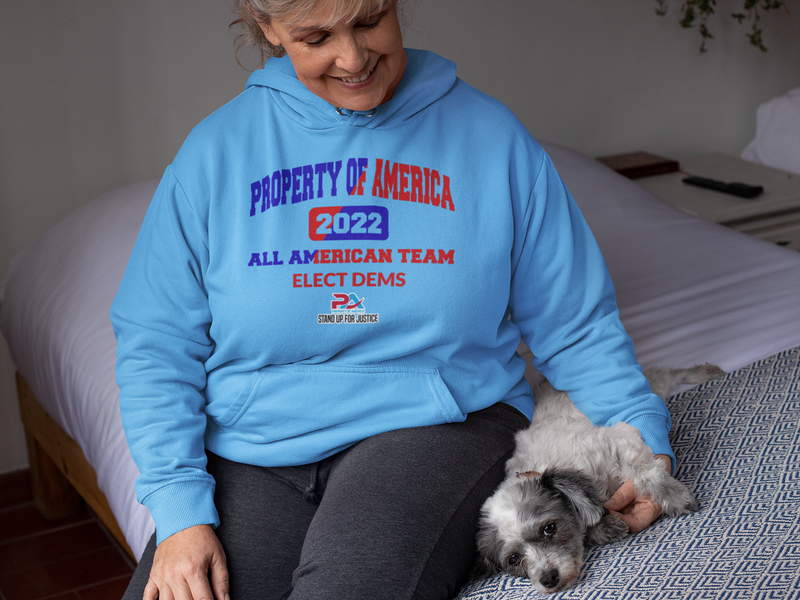 PROPERTY of AMERICA-Vote Dems ALL AMERICAN TEAM