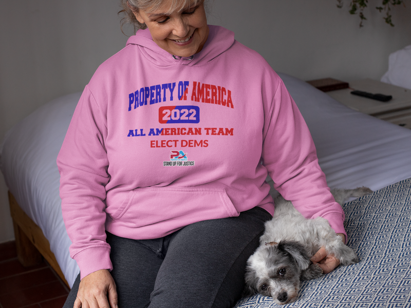 PROPERTY of AMERICA-Vote Dems ALL AMERICAN TEAM