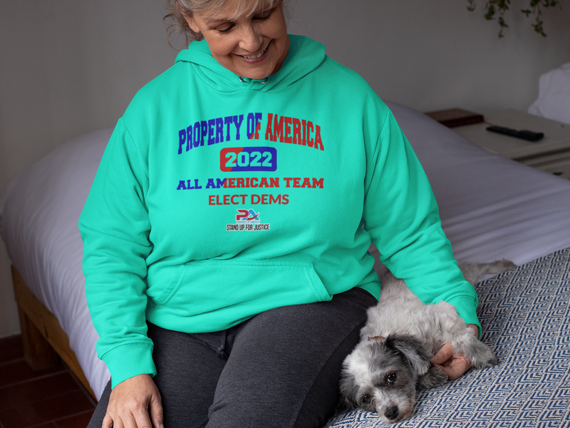 PROPERTY of AMERICA-Vote Dems ALL AMERICAN TEAM