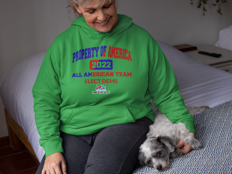 PROPERTY of AMERICA-Vote Dems ALL AMERICAN TEAM