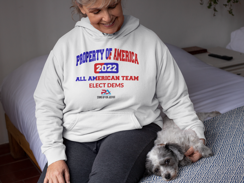 PROPERTY of AMERICA-Vote Dems ALL AMERICAN TEAM