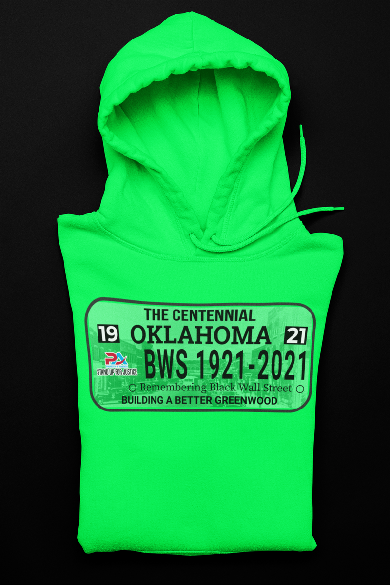 THE CENTENNIAL "BLACK WALL STREET 1921=2021" HOODIES