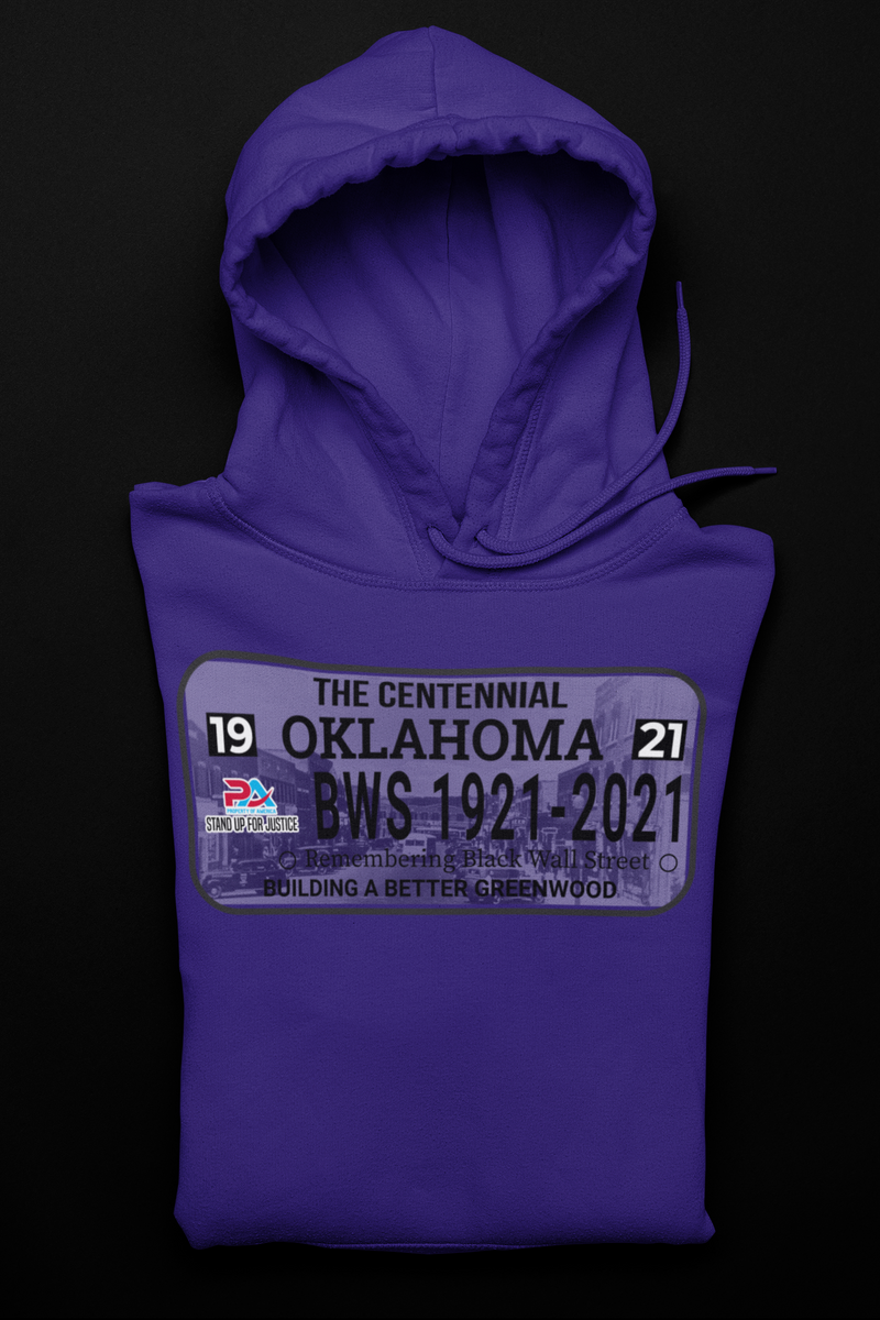 THE CENTENNIAL "BLACK WALL STREET 1921=2021" HOODIES