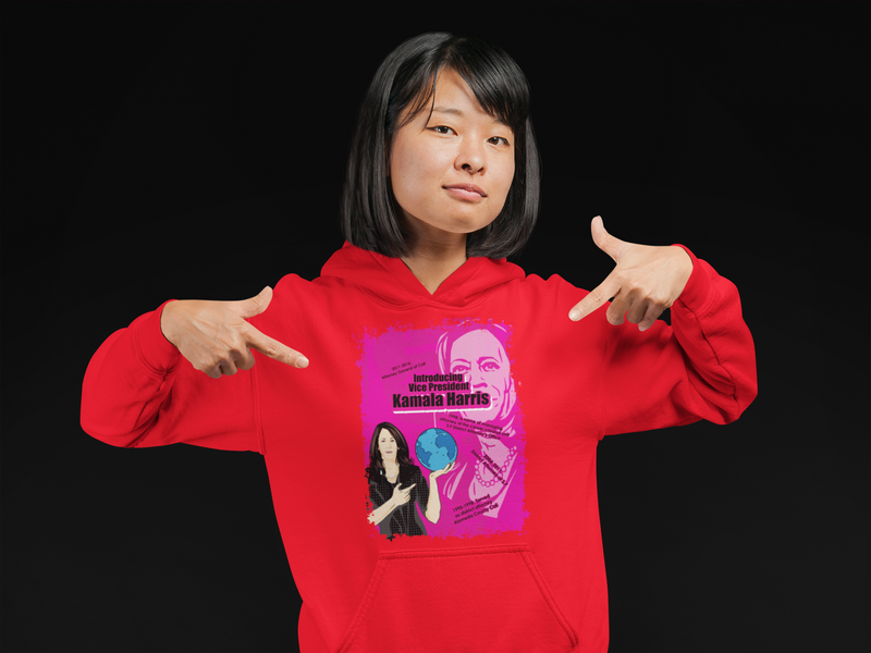 Introducing V.P. Kamala Harris Hoodies