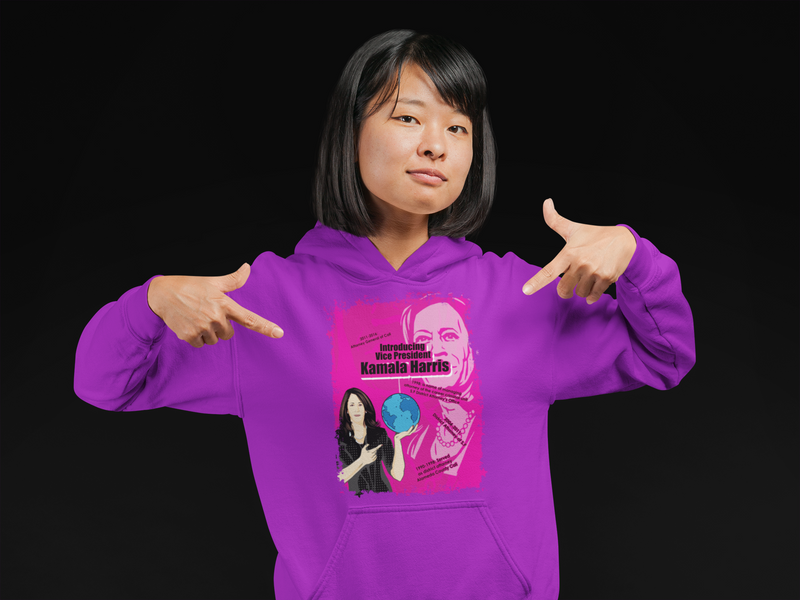 Introducing V.P. Kamala Harris Hoodies