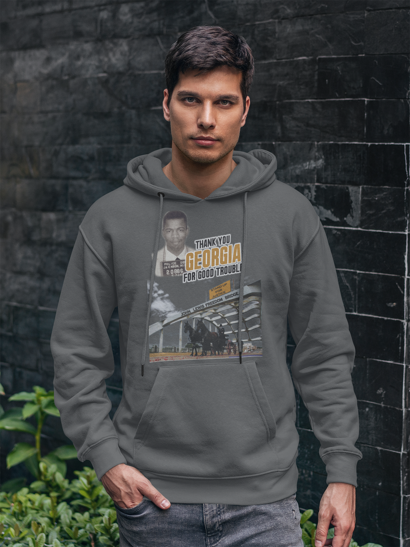 John Lewis Good Trouble Hoodies