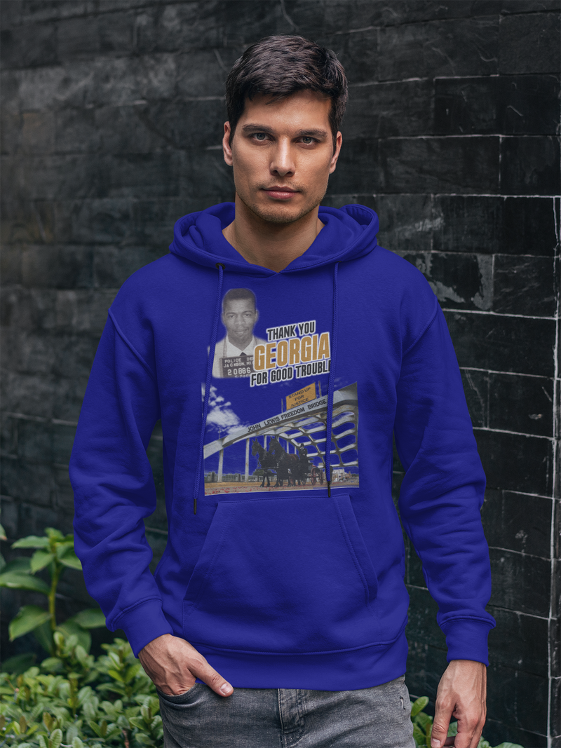 John Lewis Good Trouble Hoodies