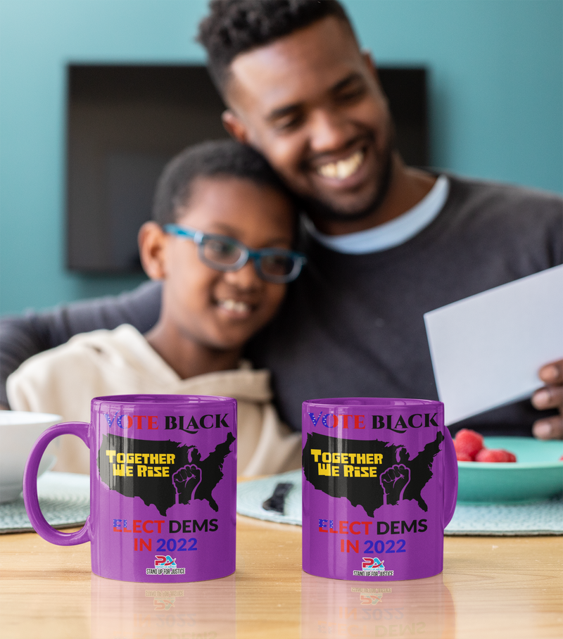 VOTE BLACK & ELECT DEMS-COFFEE MUGS