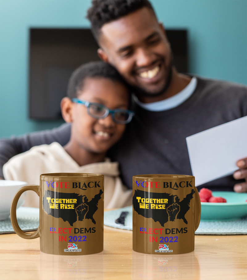 VOTE BLACK & ELECT DEMS-COFFEE MUGS