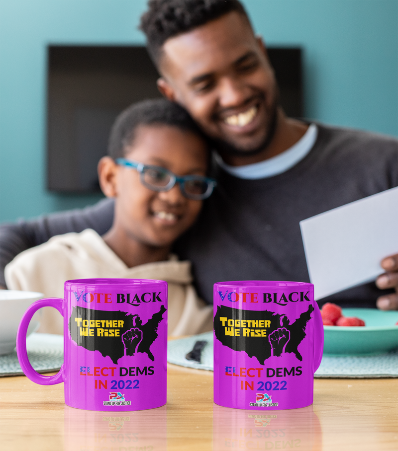 VOTE BLACK & ELECT DEMS-COFFEE MUGS