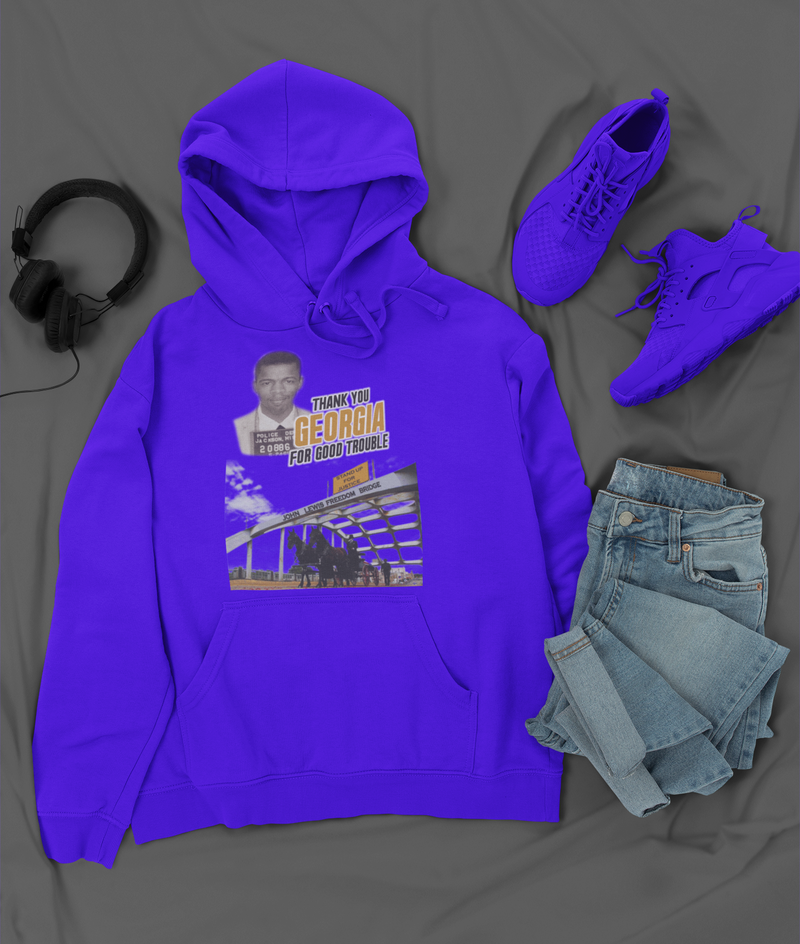 John Lewis Good Trouble Hoodies