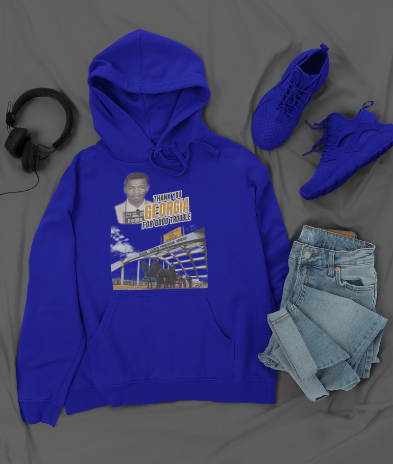 John Lewis Good Trouble Hoodies