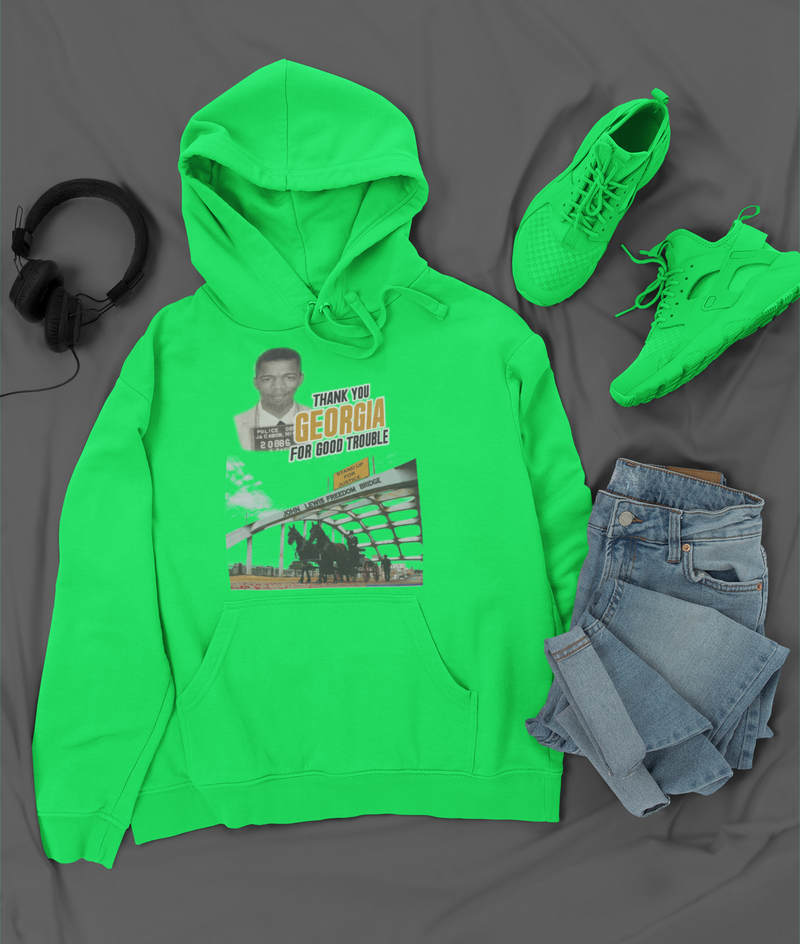 John Lewis Good Trouble Hoodies