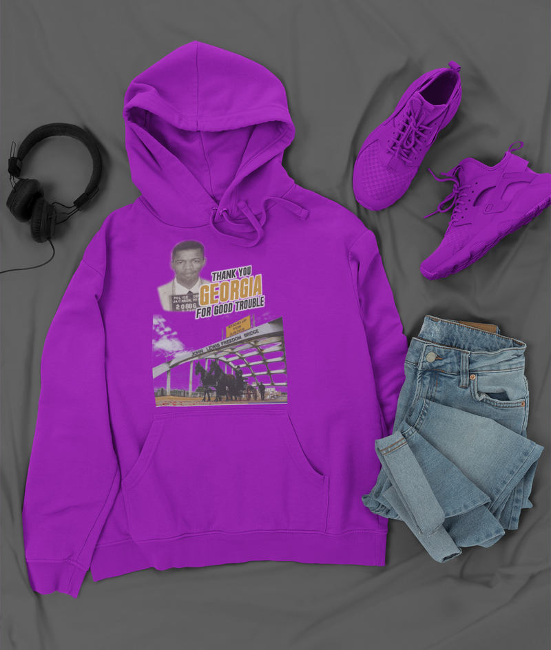 John Lewis Good Trouble Hoodies