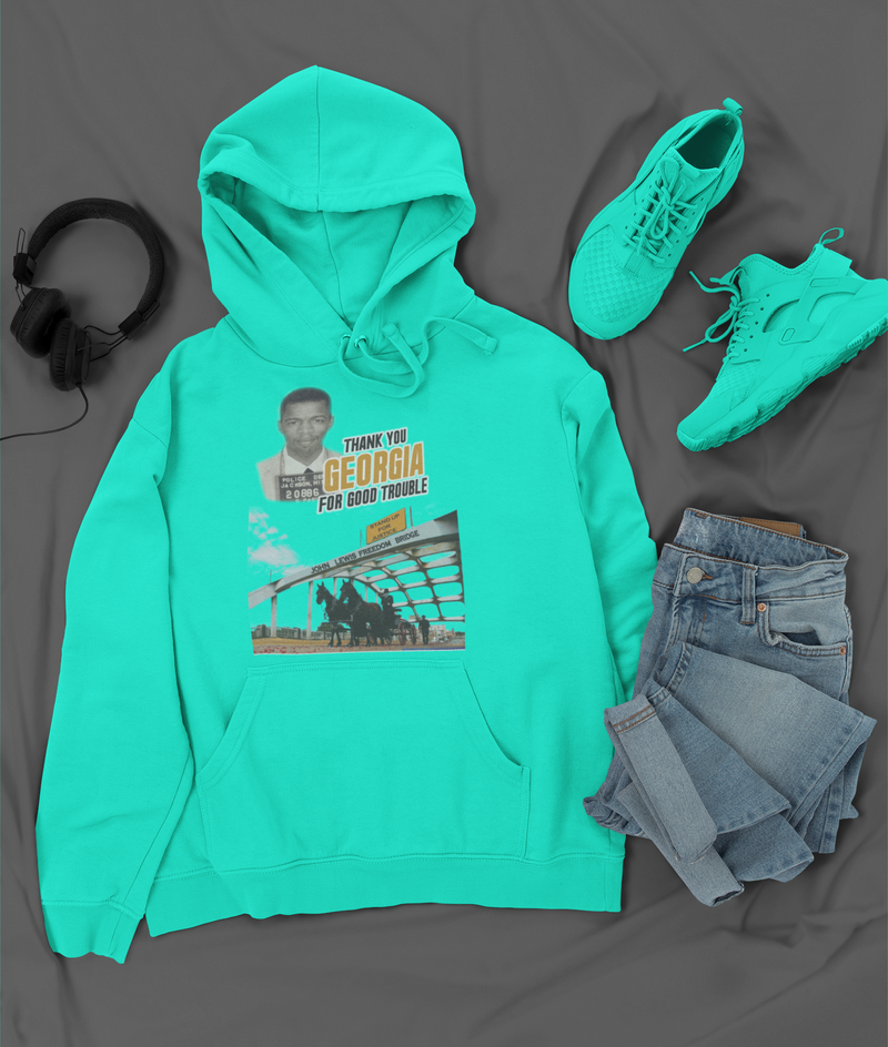 John Lewis Good Trouble Hoodies