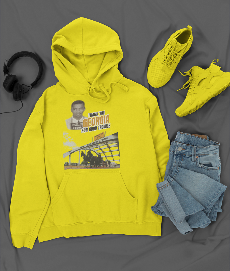 John Lewis Good Trouble Hoodies