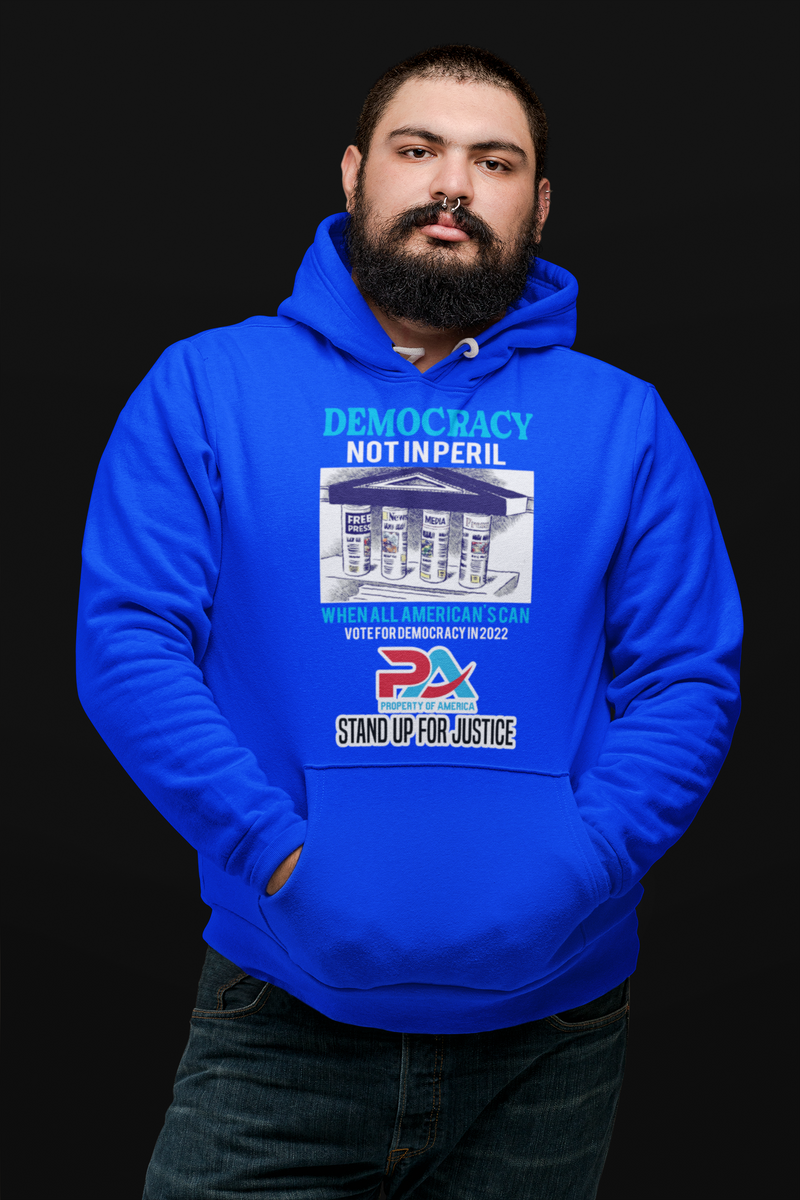 DEMOCRACY NOT IN PERIL/VOTE FOR DEMOCRACY