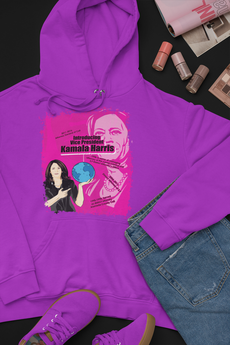 Introducing V.P. Kamala Harris Hoodies