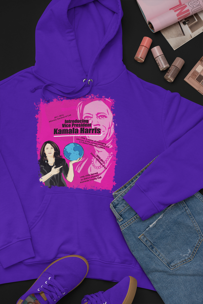 Introducing V.P. Kamala Harris Hoodies