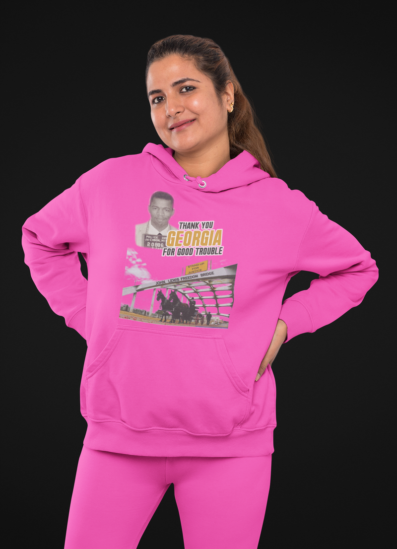 John Lewis Good Trouble Hoodies