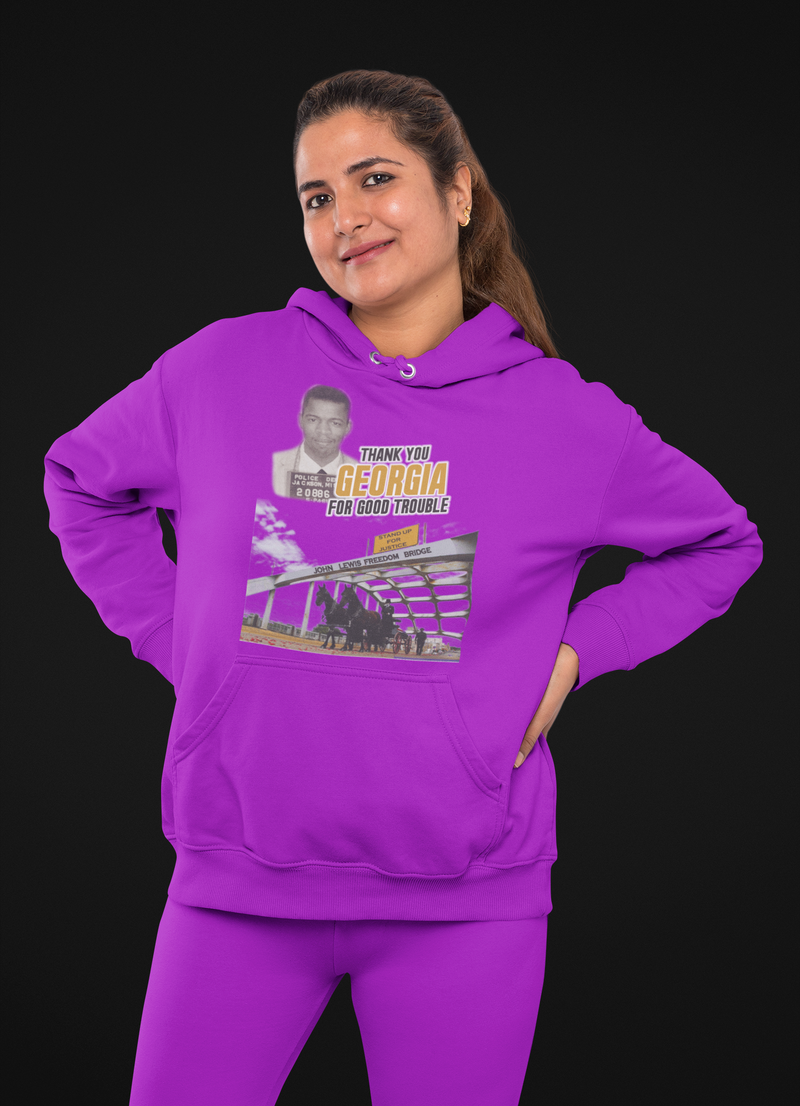 John Lewis Good Trouble Hoodies