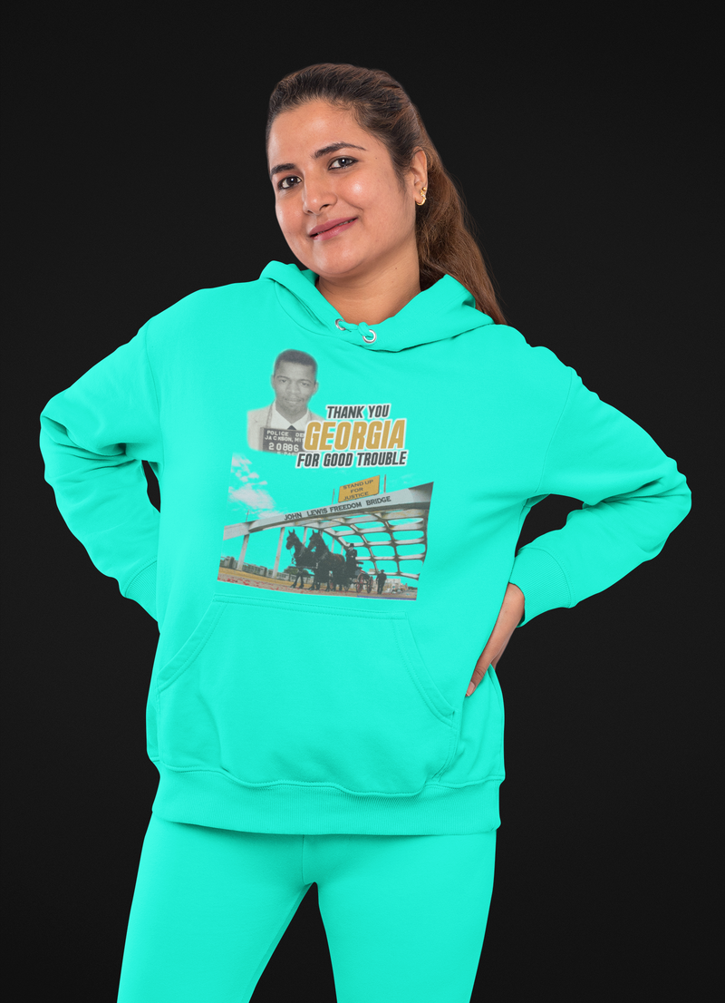 John Lewis Good Trouble Hoodies