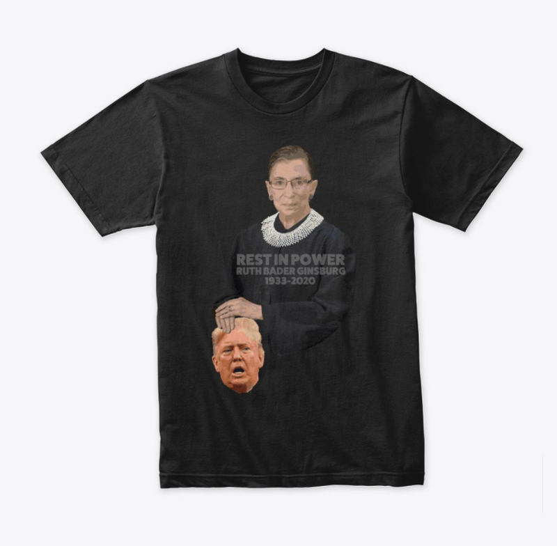 Ruth Bader Ginsburg Rest in Power T-Shirt