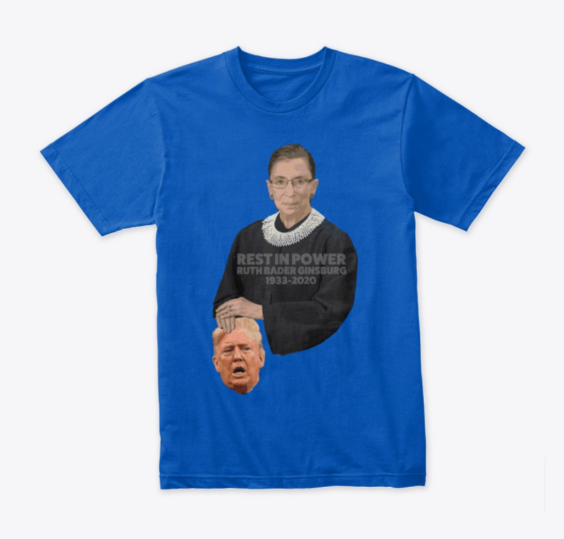 Ruth Bader Ginsburg Rest in Power T-Shirt