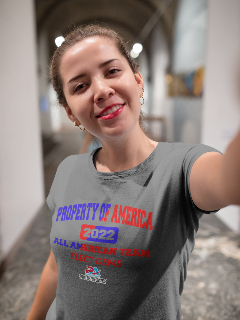 PROPERTY of AMERICA-Vote Dems ALL AMERICAN TEAM