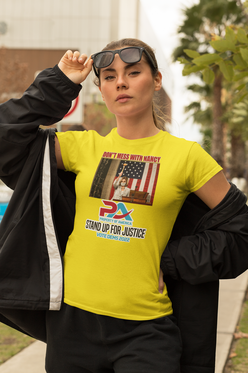 DON'T MESS WITH NANCY VOTE DEMS 2022 T-SHIRT