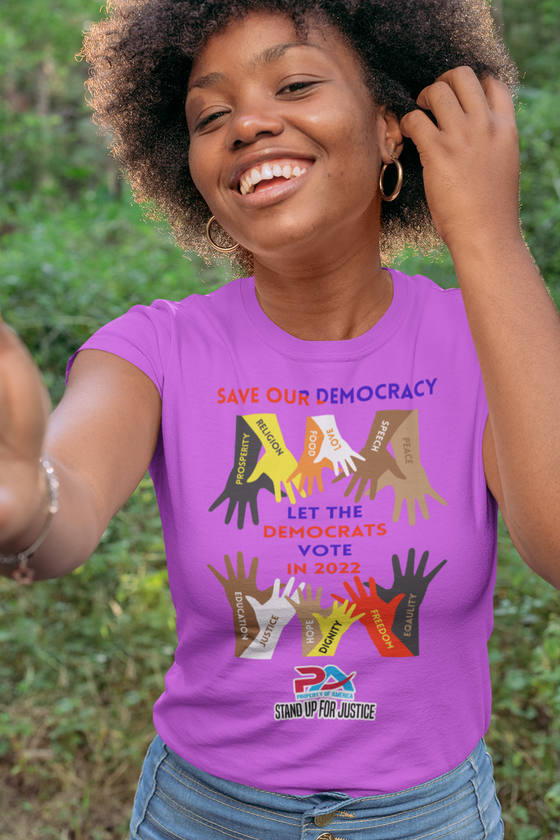 SAVE OUR DEMOCRACY/ IT'S DEMS TIME