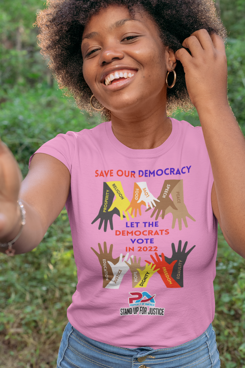 SAVE OUR DEMOCRACY/ IT'S DEMS TIME