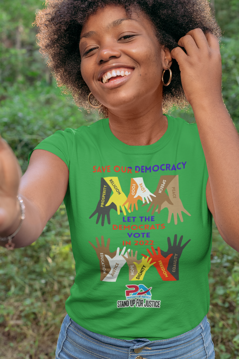 SAVE OUR DEMOCRACY/ IT'S DEMS TIME