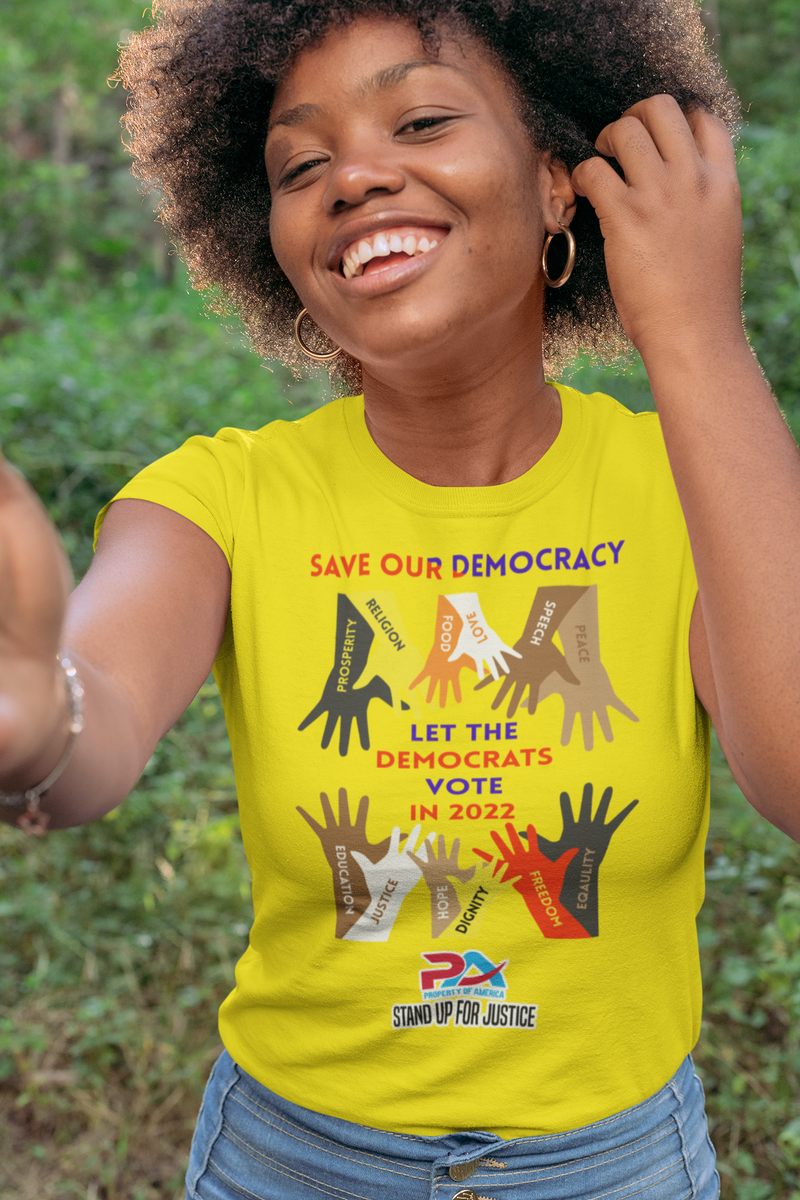 SAVE OUR DEMOCRACY/ IT'S DEMS TIME