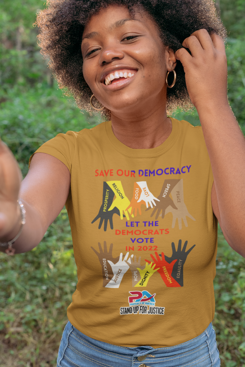 SAVE OUR DEMOCRACY/ IT'S DEMS TIME