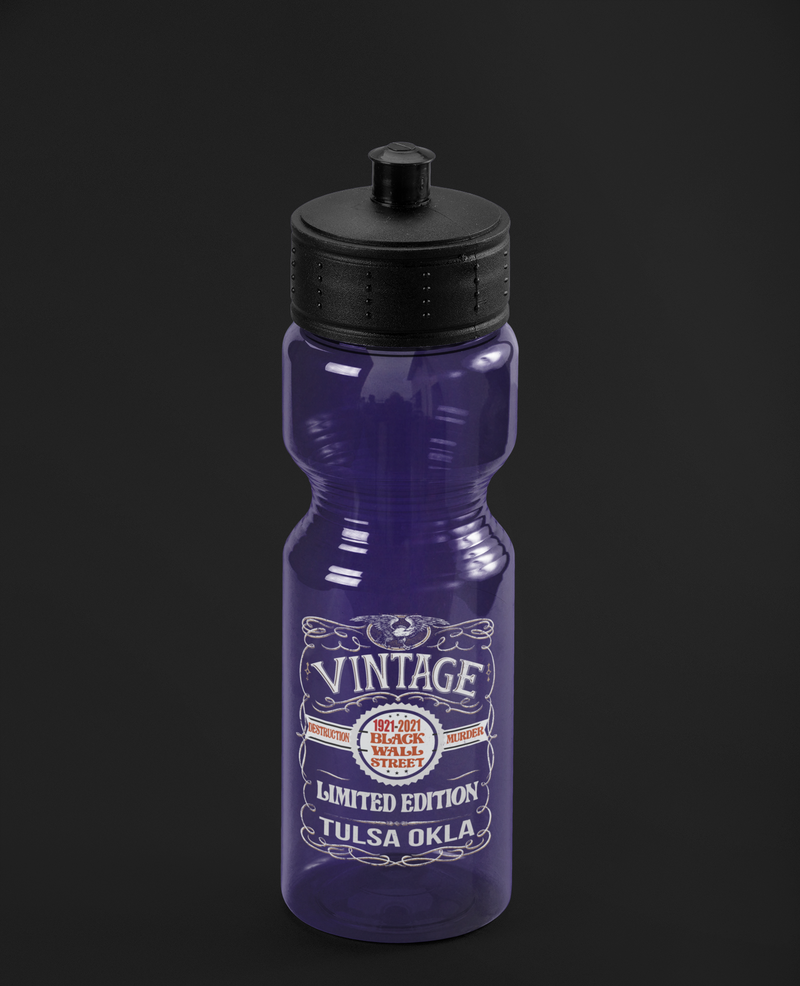 THE CENTENNIAL "BLACK WALL STREET 1921=2021" WATER BOTTLE