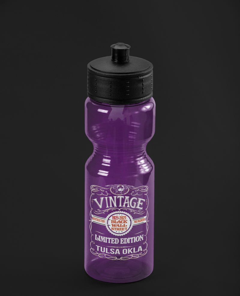 THE CENTENNIAL "BLACK WALL STREET 1921=2021" WATER BOTTLE