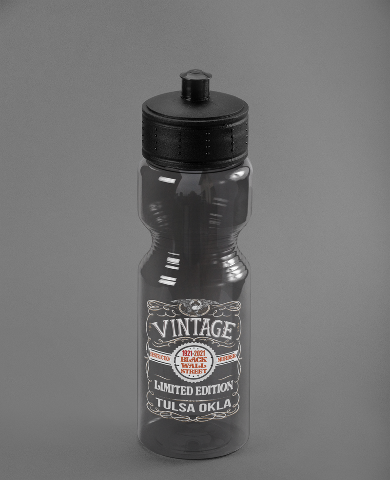 THE CENTENNIAL "BLACK WALL STREET 1921=2021" WATER BOTTLE