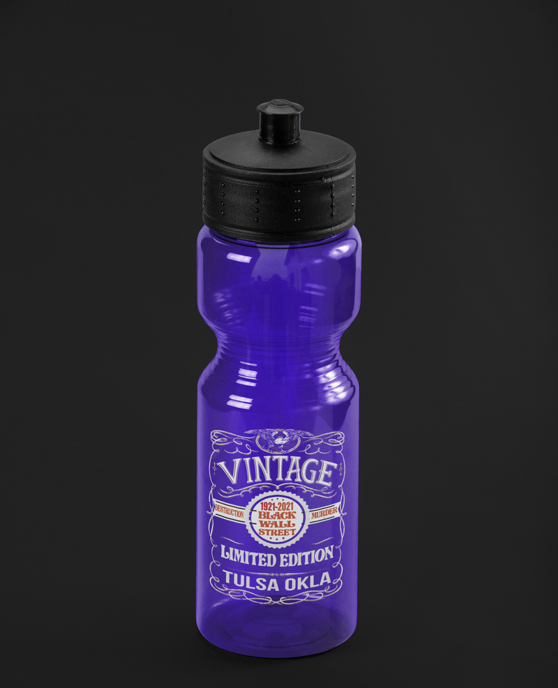 THE CENTENNIAL "BLACK WALL STREET 1921=2021" WATER BOTTLE