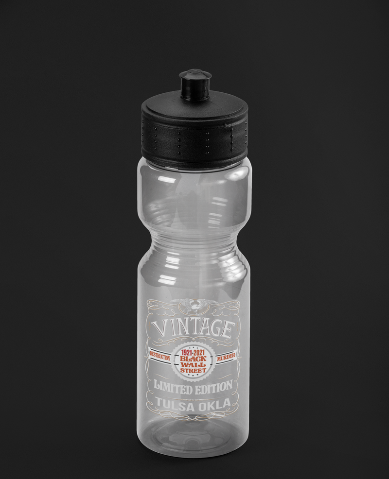 THE CENTENNIAL "BLACK WALL STREET 1921=2021" WATER BOTTLE