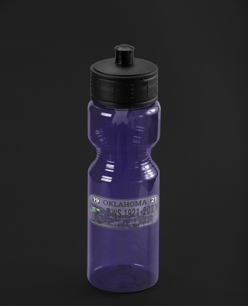 THE CENTENNIAL "BLACK WALL STREET 1921=2021" WATER BOTTLE