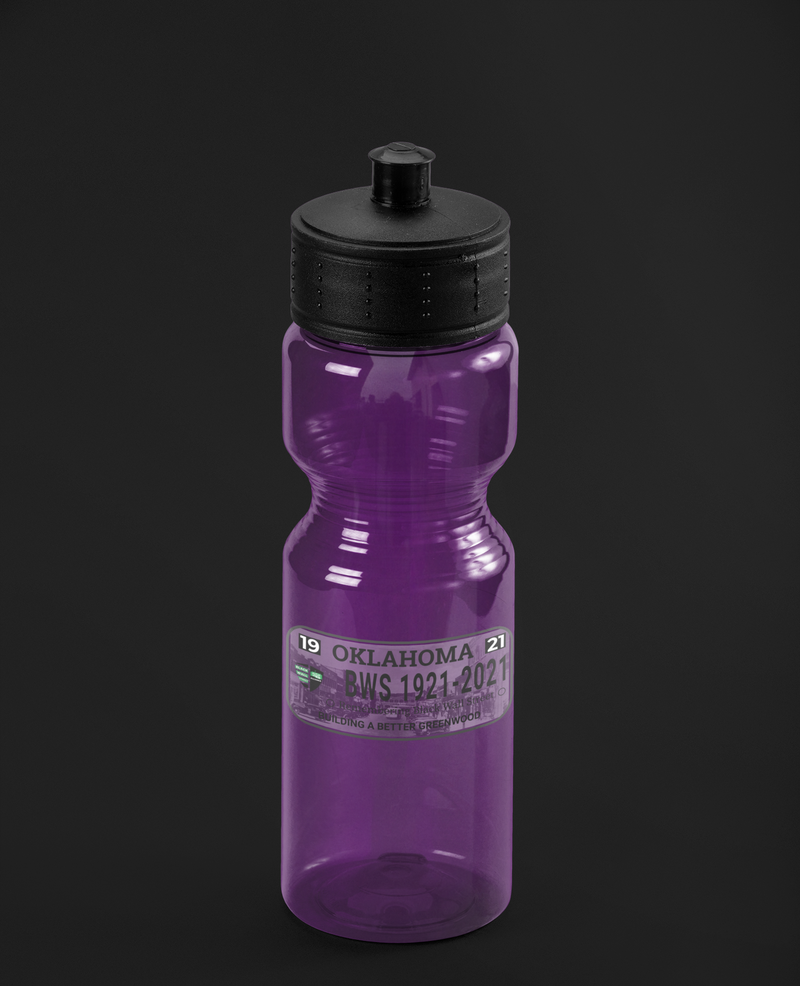 THE CENTENNIAL "BLACK WALL STREET 1921=2021" WATER BOTTLE