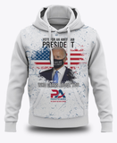 Vote for an American President who cares about you! White Sweatshirt